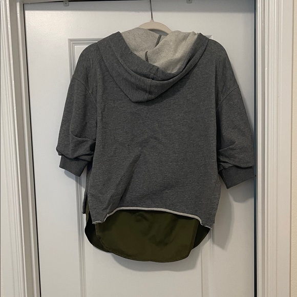 EUC! 3.1 Phillip Lim Gray and Olive Hoodie, Size XS - Picture 4 of 4